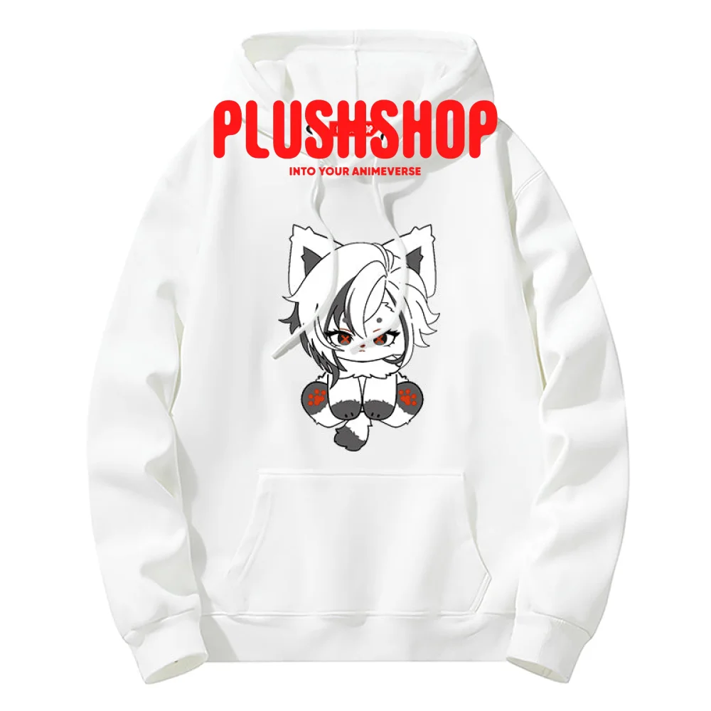 Arlecchino Meow Creative Hoodie/T-shirt Genshin - Image 2