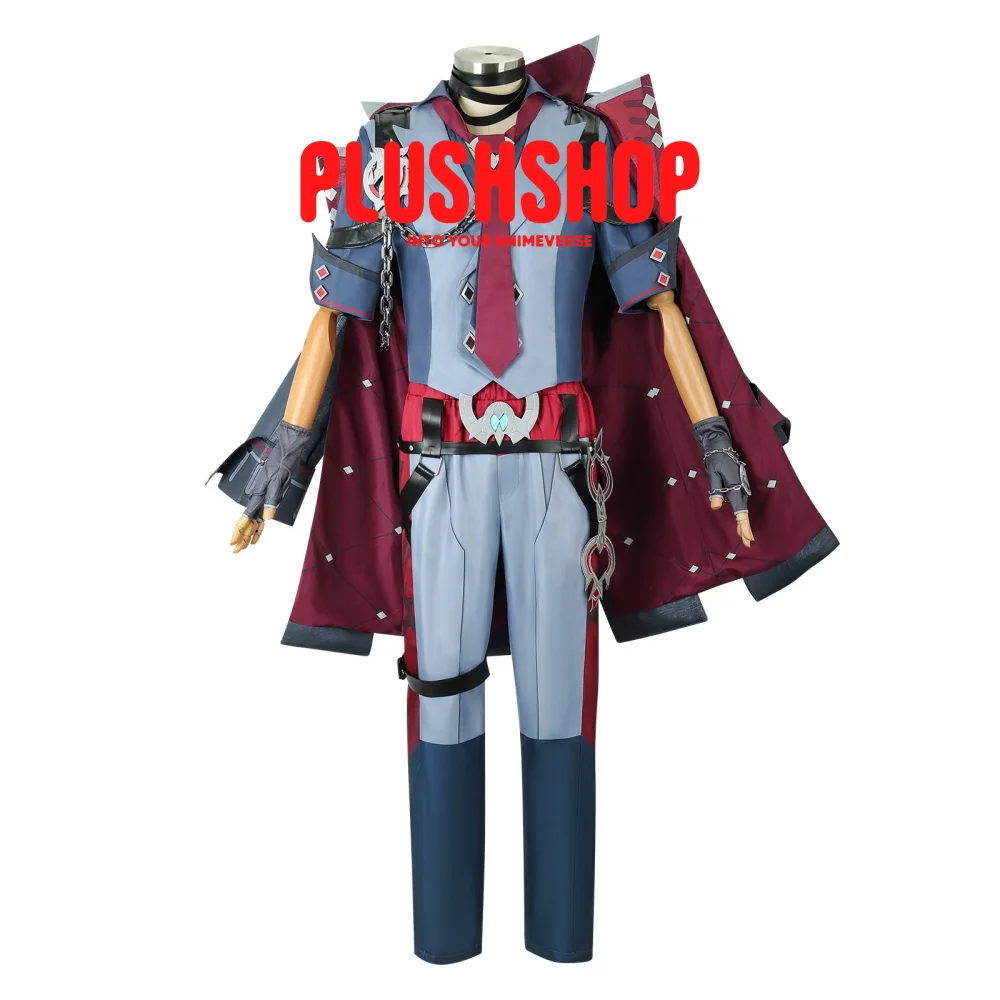 Genshin Impact Wriothesley Cosplay Outfit Clohes Wig - Image 3