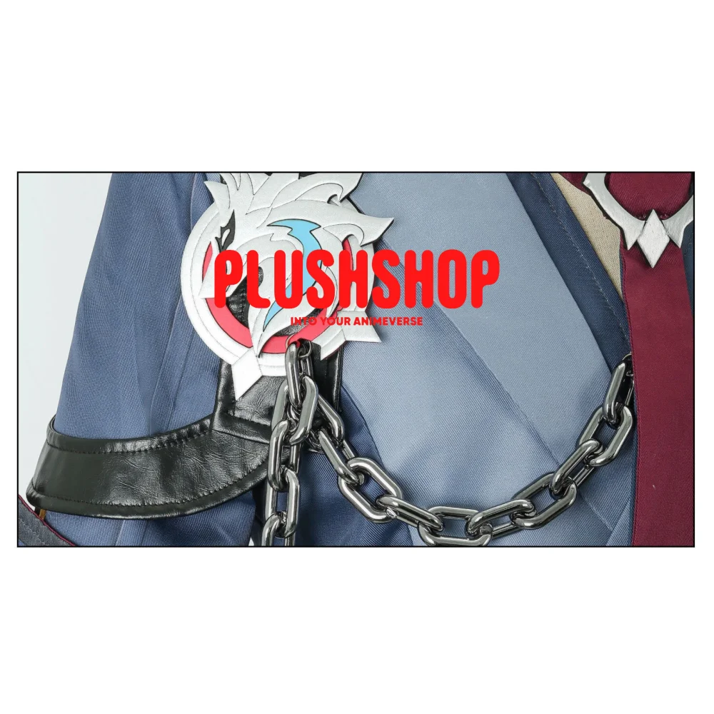 Genshin Impact Wriothesley Cosplay Outfit Clohes Wig - Image 7
